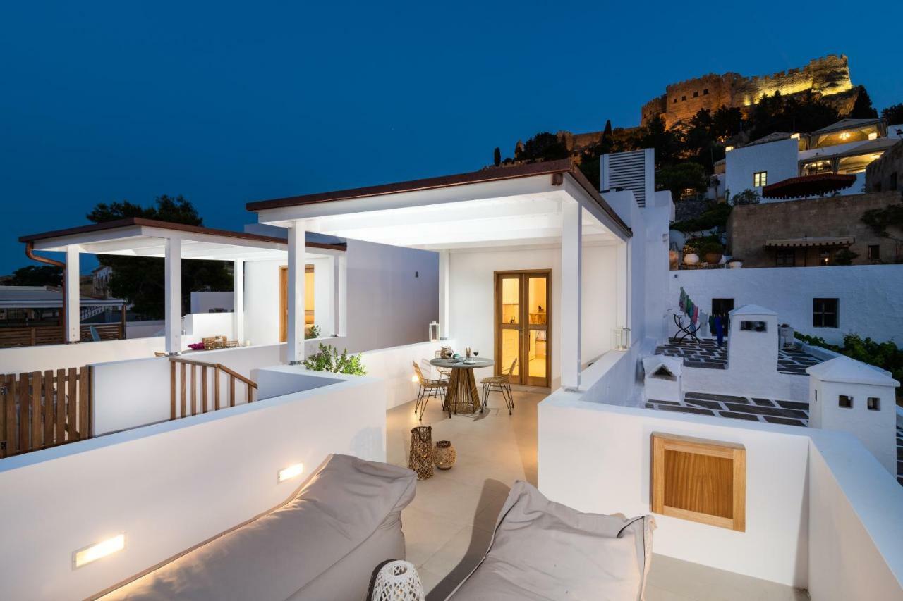 Lindian Ethos Villa ลินดอส ภายนอก รูปภาพ