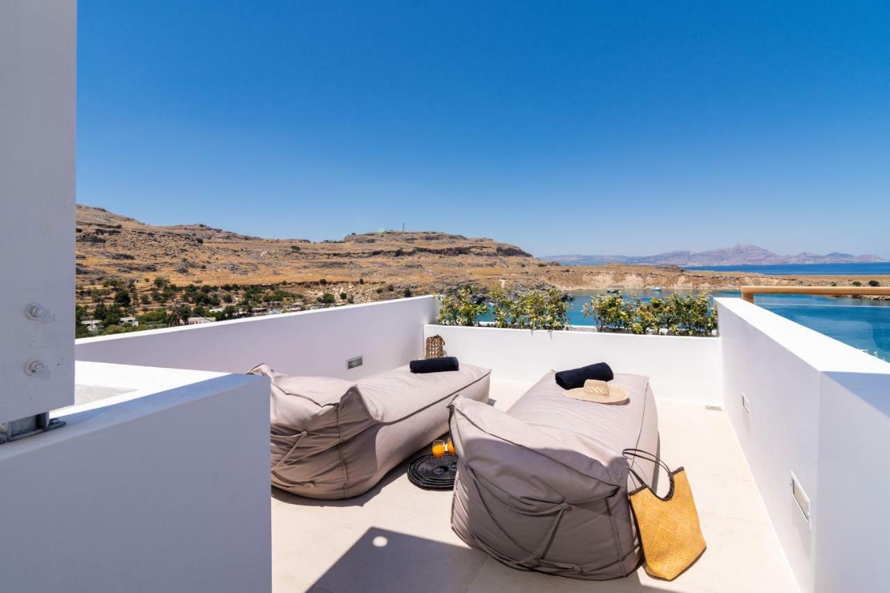 Lindian Ethos Villa ลินดอส ภายนอก รูปภาพ